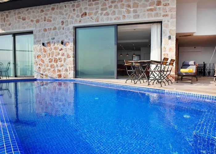 Koerdere 1 Bedroom Secluded With Private Pool Heated Pool Hot Tub Kalkan