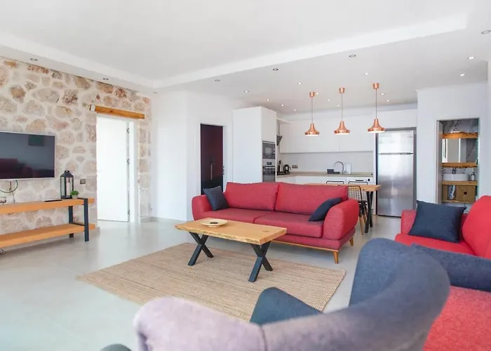 Villa Koerdere 1 Bedroom Secluded With Private Pool Heated Pool Hot Tub Kalkan